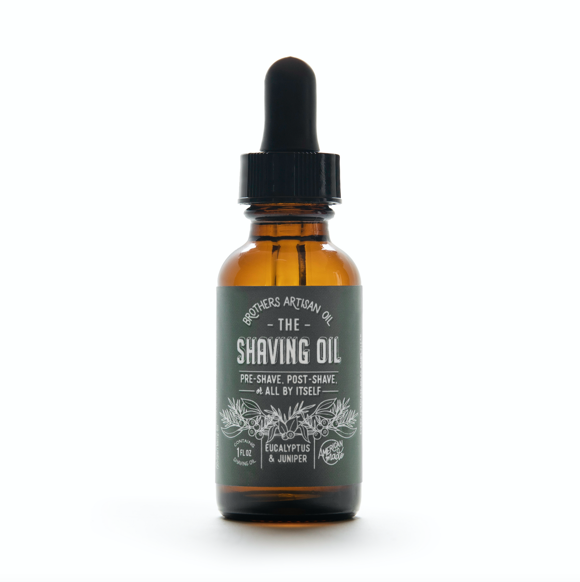 shaving oil- Eucalyptus & Juniper Post shave oil, pre-shave oil